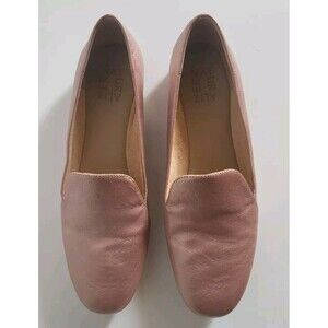 naturalizer emiline rose Gold Metallic Flats leather flats Size 9.5M